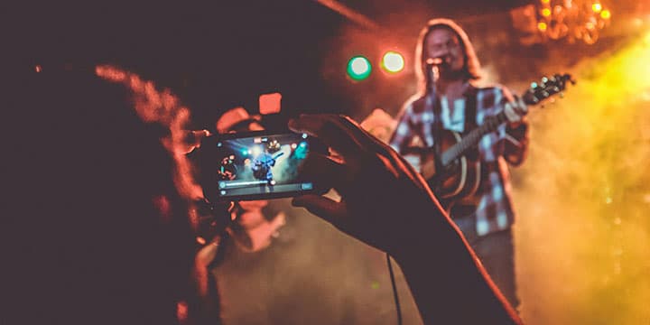 Servicio de Cobertura Audiovisual de Eventos Musicales